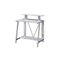 HomeStock 45 in.H Black Color Steel Standing Desks with No Storage