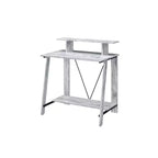 HomeStock 45 in.H Black Color Steel Standing Desks with No Storage