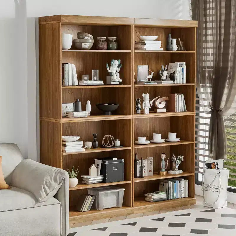 Libreria aperta senza ante, in legno, mobile contenitore singolo