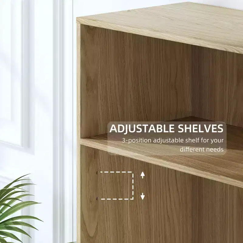 Libreria aperta senza ante, in legno, mobile contenitore singolo