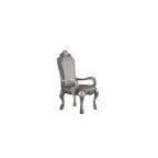 2pc 26" Dresden Chairs Vintage Bone White - Acme Furniture: Claw-Foot, Nailhead Trim, Wood Frame