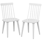 Set tavolo da pranzo rettangolare naturale/bianco, 6 posti, 7 pezzi
