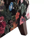 Poltrona a pozzetto con rifiniture borchiate, vari colori, set da 2, 1 posto