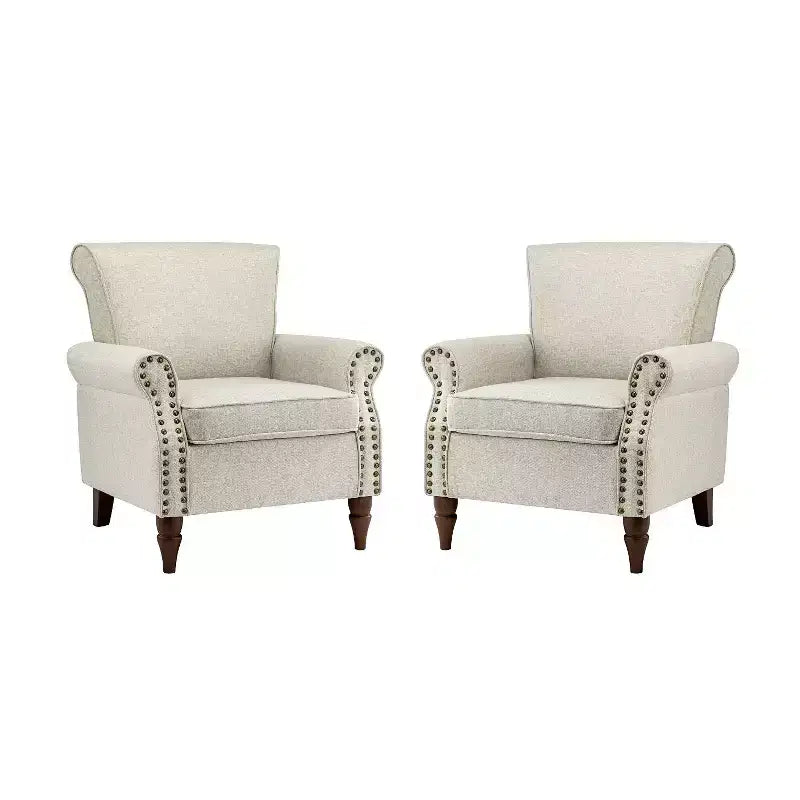 Set of 2 Cythnus Armchair with Removable Cushions| ART OF LIVING DESIGNS